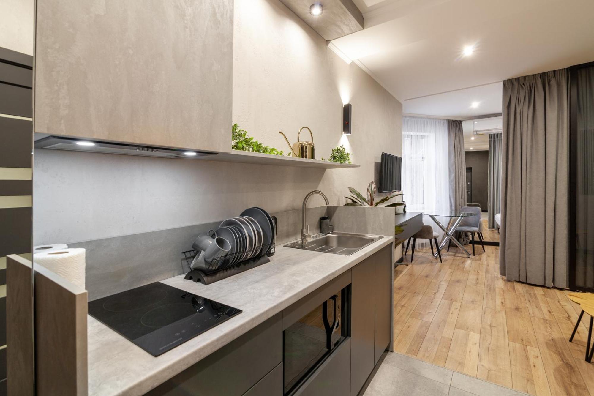 Studio Near Opera Lviv Dış mekan fotoğraf